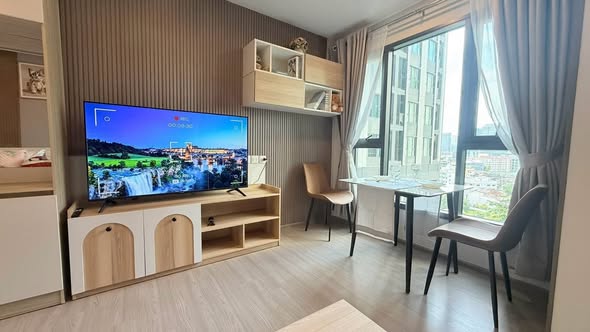 bedroom of Aspire Sukhumvit-Rama 4