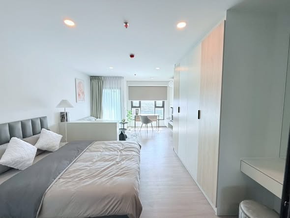 bedroom of Aspire Sukhumvit-Rama 4