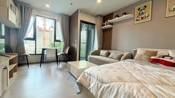 bedroom of Aspire Sukhumvit-Rama 4