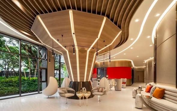 living room of Aspire Sukhumvit-Rama 4