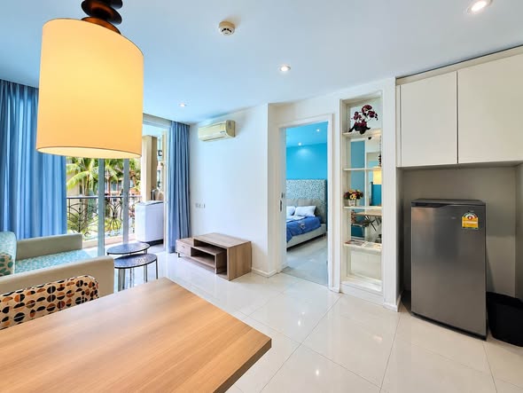 bedroom of Atlantis Condo Resort Pattaya