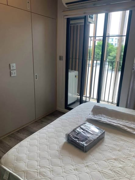 bedroom of Atmoz รัชดา-ห้วยขวาง คอนโด