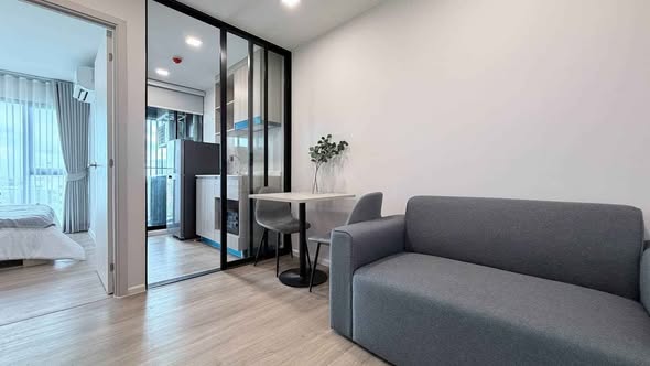 bedroom and living room and room interior of Atmoz Flow Minburi