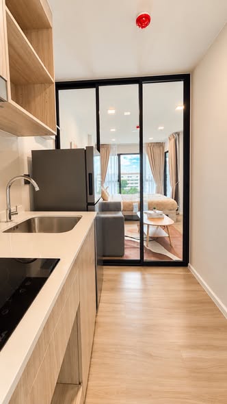 room interior and bathroom of Atmoz Flow Minburi