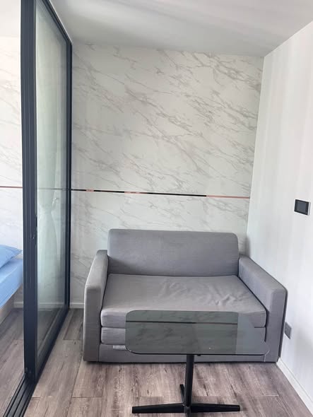 living room and room interior of Atmoz รัชดา-ห้วยขวาง คอนโด