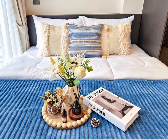 bedroom of Atmoz Palacio Ladprao Wanghin | แอทโมซ พาลาซิโอ ลาดพร้าว วังหิน