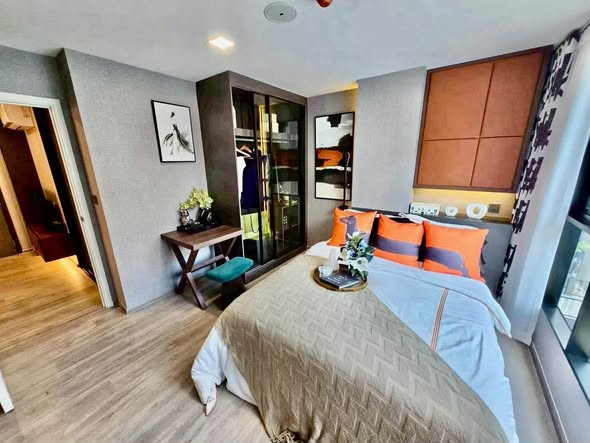 bedroom of Atmoz Palacio Ladprao Wanghin | แอทโมซ พาลาซิโอ ลาดพร้าว วังหิน