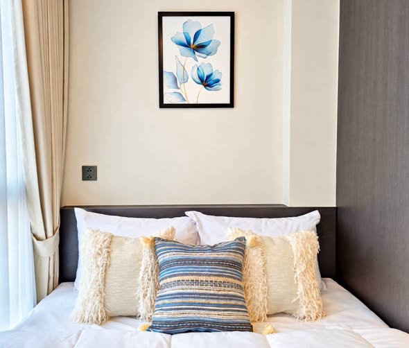 bedroom of Atmoz Palacio Ladprao Wanghin | แอทโมซ พาลาซิโอ ลาดพร้าว วังหิน