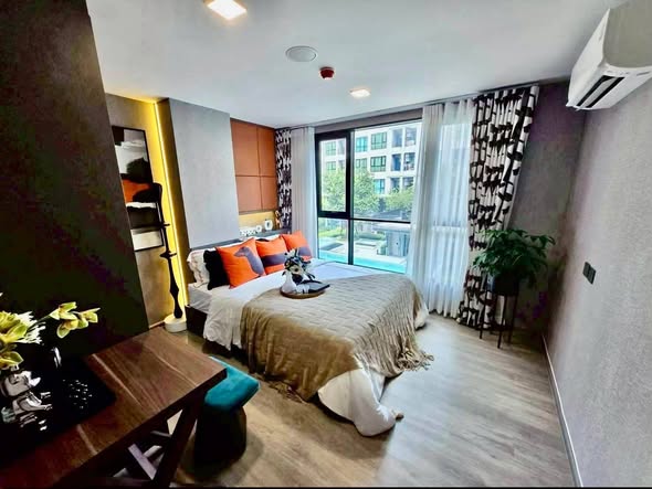 bedroom of Atmoz Palacio Ladprao Wanghin | แอทโมซ พาลาซิโอ ลาดพร้าว วังหิน