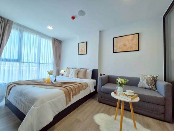 bedroom of Atmoz Palacio Ladprao Wanghin | แอทโมซ พาลาซิโอ ลาดพร้าว วังหิน