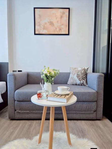 living room and room interior of Atmoz Palacio Ladprao Wanghin | แอทโมซ พาลาซิโอ ลาดพร้าว วังหิน