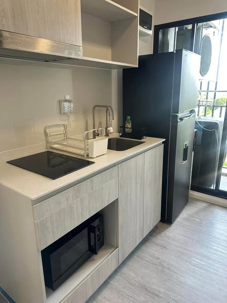 bathroom and kitchen of Atmoz Tropicana Bangna