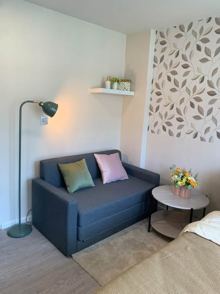 bedroom and living room of Atmoz Tropicana Bangna