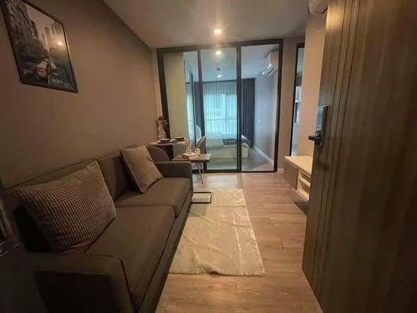 living room and bedroom and room interior of B​ Loft​ Sukhumvit 107