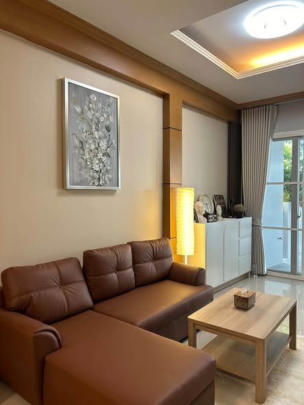 bedroom and living room of Baan Klang Muang S-Sense Rama 9-Ladprao