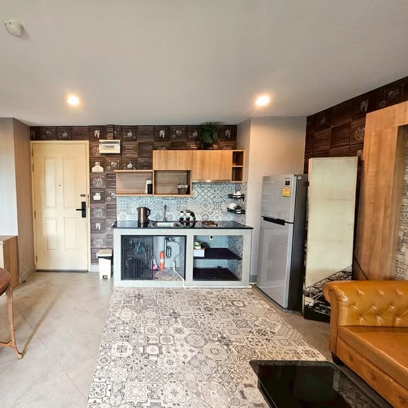 living room and room interior of Baan Navatara Condominium