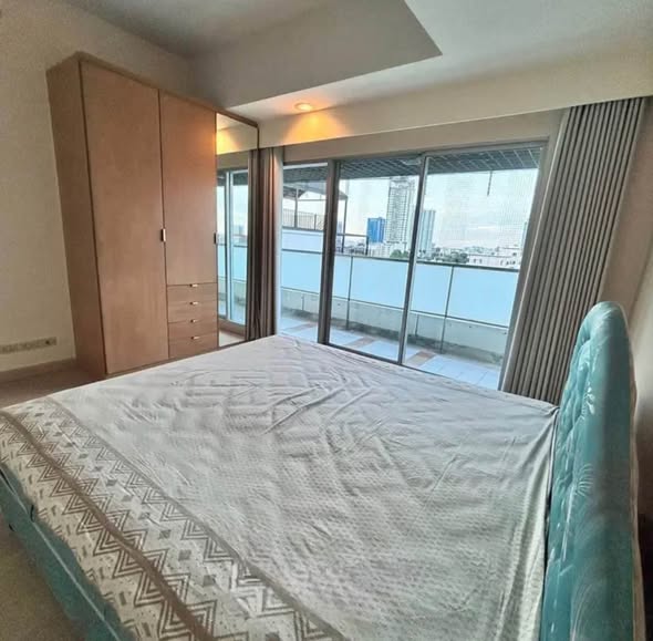 bedroom of Baan Nonzee Condominium