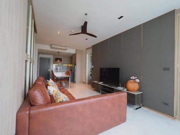 living room and room interior of Baan Sathorn Chao Phraya
