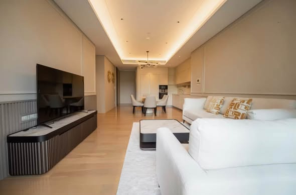 bedroom and living room of Baan Sindhorn (บ้านสินธร)