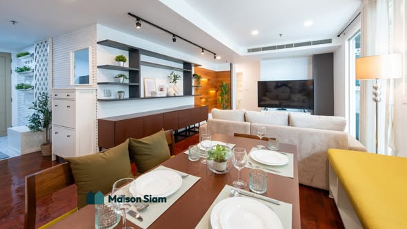 living room of Baan Siri Thirty One