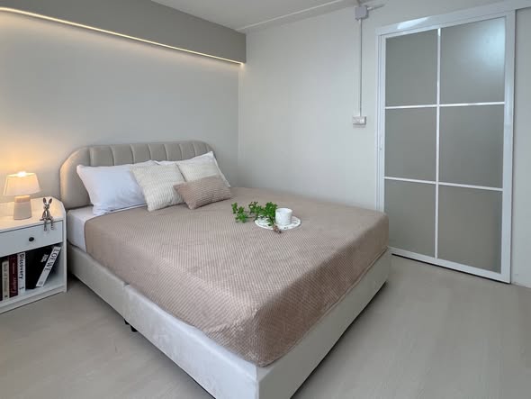 bedroom of Bang Na Place Condo