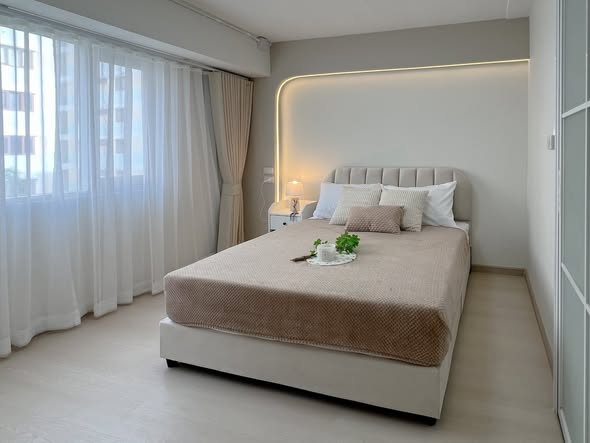 bedroom of Bang Na Place Condo