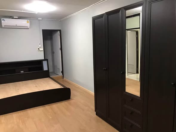 bedroom and room interior of Bangkhae Condo Town