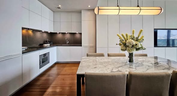 kitchen of Banyan Tree Residences Riverside Bangkok บันยัน ทรี เรสซิเดนซ์ ริเวอร์ไซด์ กรุงเทพ