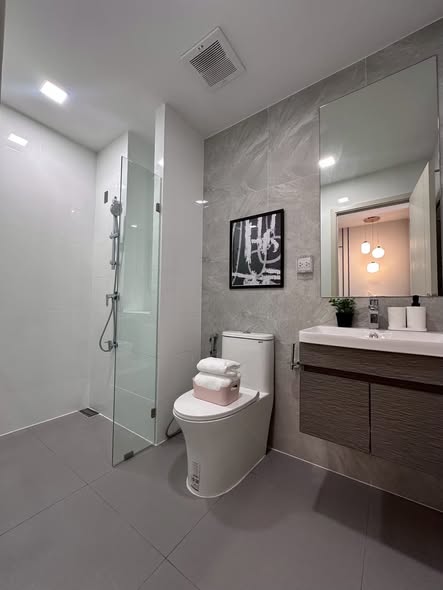 bathroom of โมดิซ ไรห์ม รามคำแหง
