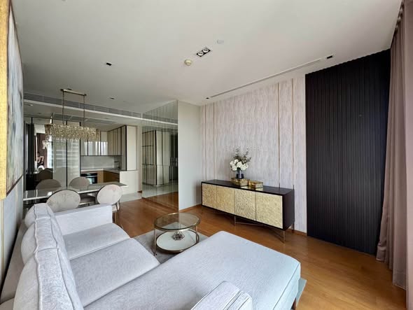 bedroom and living room of BEATNIQ
