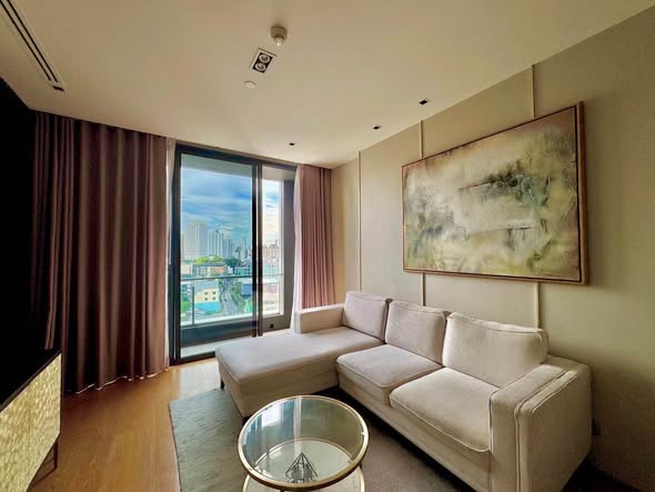 living room and bedroom of BEATNIQ