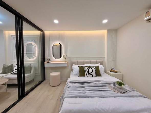 bedroom of บ้านพระยาภิรมย์ อาคาร บี