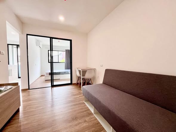 bedroom and living room and room interior of เสนาคิทท์ สำโรง อินเตอร์เชนจ์ (สำนักงานขาย)