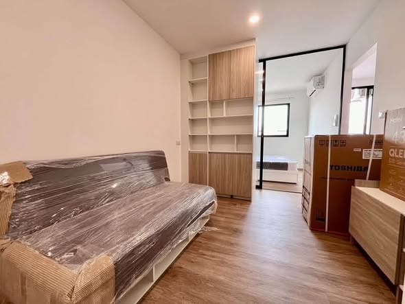 bedroom and room interior of เสนาคิทท์ สำโรง อินเตอร์เชนจ์ (สำนักงานขาย)