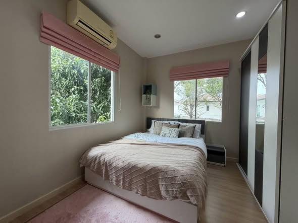 bedroom and room interior of บ้านหลังมุม