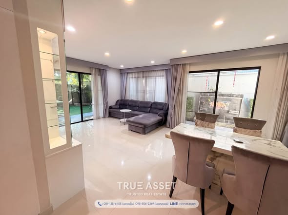 bedroom and room interior of หมู่บ้านเศรษฐสิริ จรัญฯ-ปิ่นเกล้า