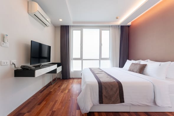 bedroom of Beverly 33 by Aspira