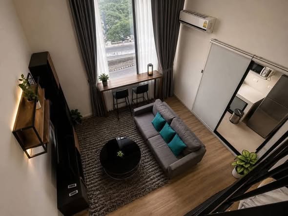 living room of Blossom Condo at Fashion Altitude