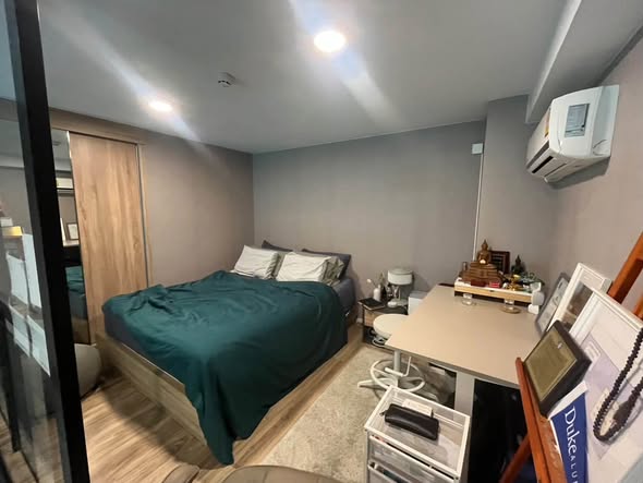 bedroom of Blossom Condo Sathon-Charoen Rat