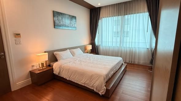 bedroom of Bright Sukhumvit 24