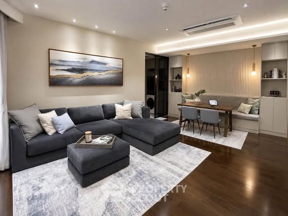 living room of Bright Sukhumvit 24