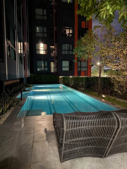 pool of BRIXTON Pet&Play Sukhumvit107