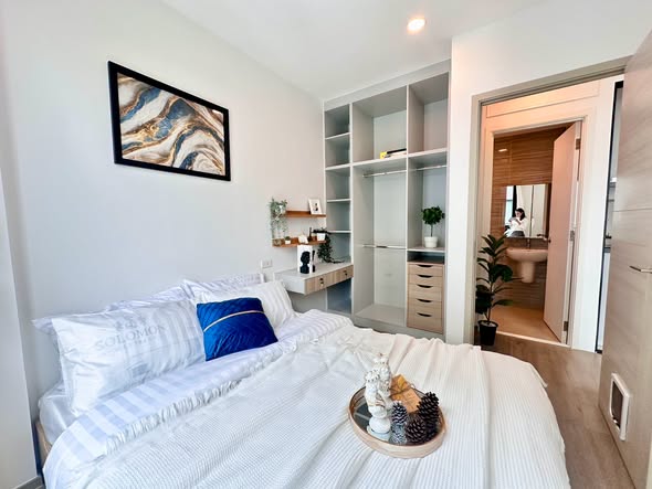 bedroom of Brixton Sukhumvit 107 : บรอมตัน เพ็ท เฟรนด์ลี่ สุขุมวิท 107
