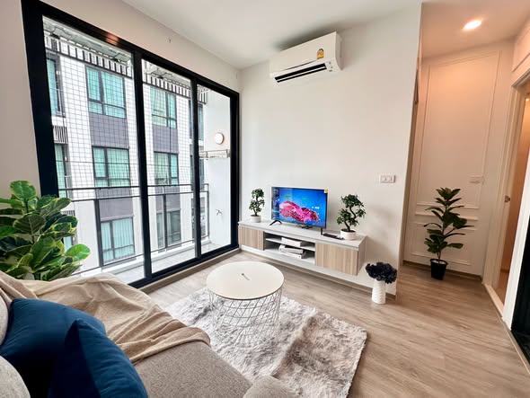 living room and room interior of Brixton Sukhumvit 107 : บรอมตัน เพ็ท เฟรนด์ลี่ สุขุมวิท 107