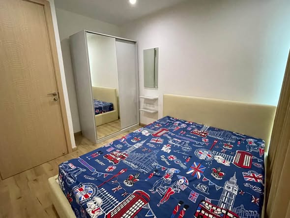 bedroom of BUDGET CONDO TIWANON