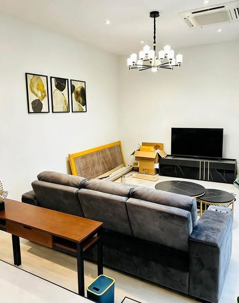 living room of บูก้าน กรุงเทพกรีฑา | Bugaan Krungthep Kreetha