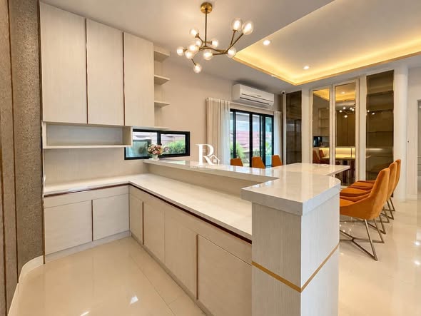 kitchen of บุราสิริ พัฒนาการ Burasiri Pattanakarn