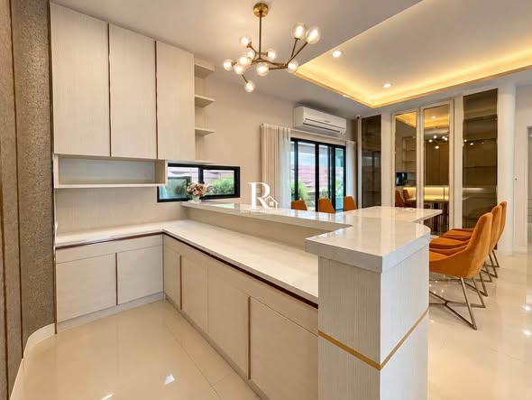 kitchen of บุราสิริ พัฒนาการ Burasiri Pattanakarn