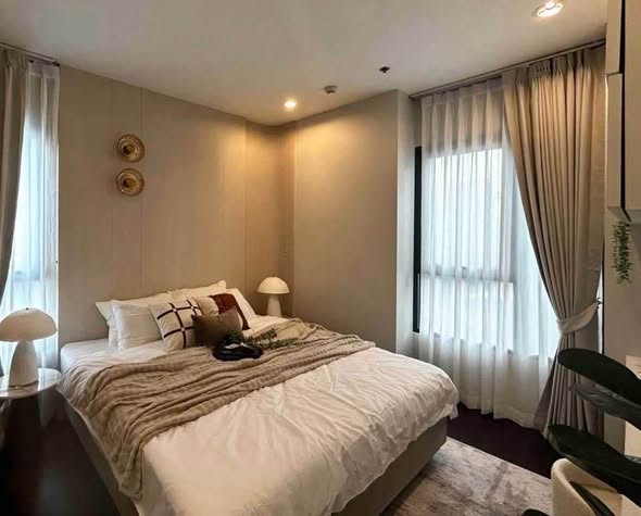 bedroom of C Ekkamai Condominium