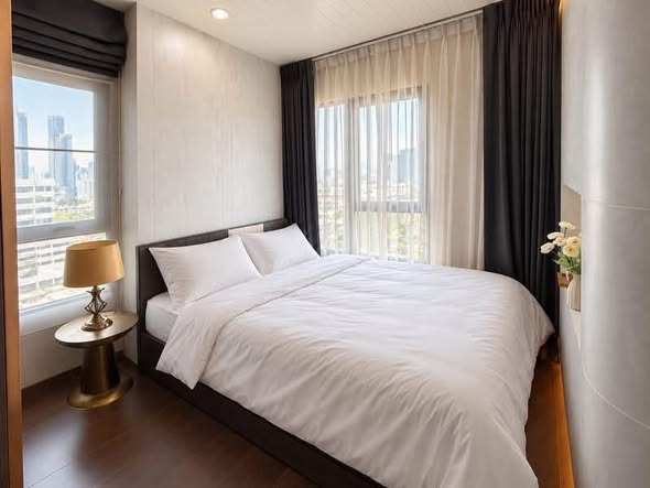 bedroom of C Ekkamai Condominium